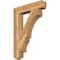 Ekena Millwork Balboa Craftsman Rough Sawn Bracket, Western Red Cedar, 4"W x 22"D x 30"H BKT04X22X30BOA04RWR - alternate 1